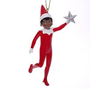 NWT Elf on the Scout Boy Christmas Tree Ornament